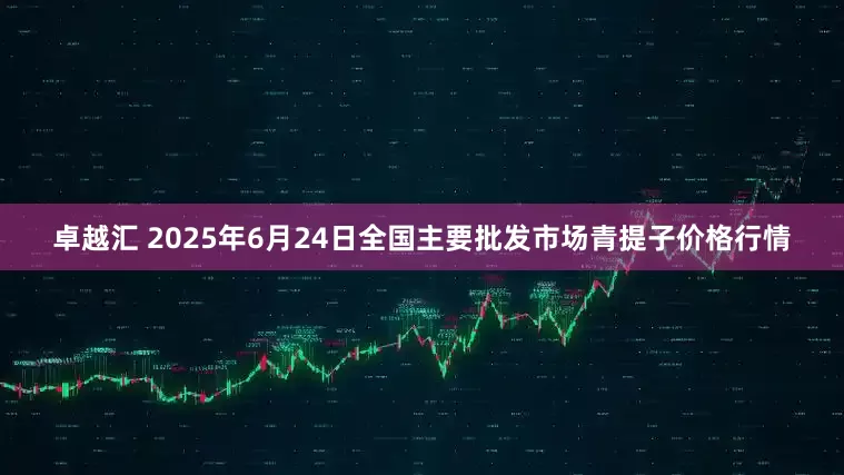卓越汇 2025年6月24日全国主要批发市场青提子价格行情