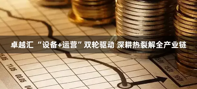 卓越汇 “设备+运营”双轮驱动 深耕热裂解全产业链